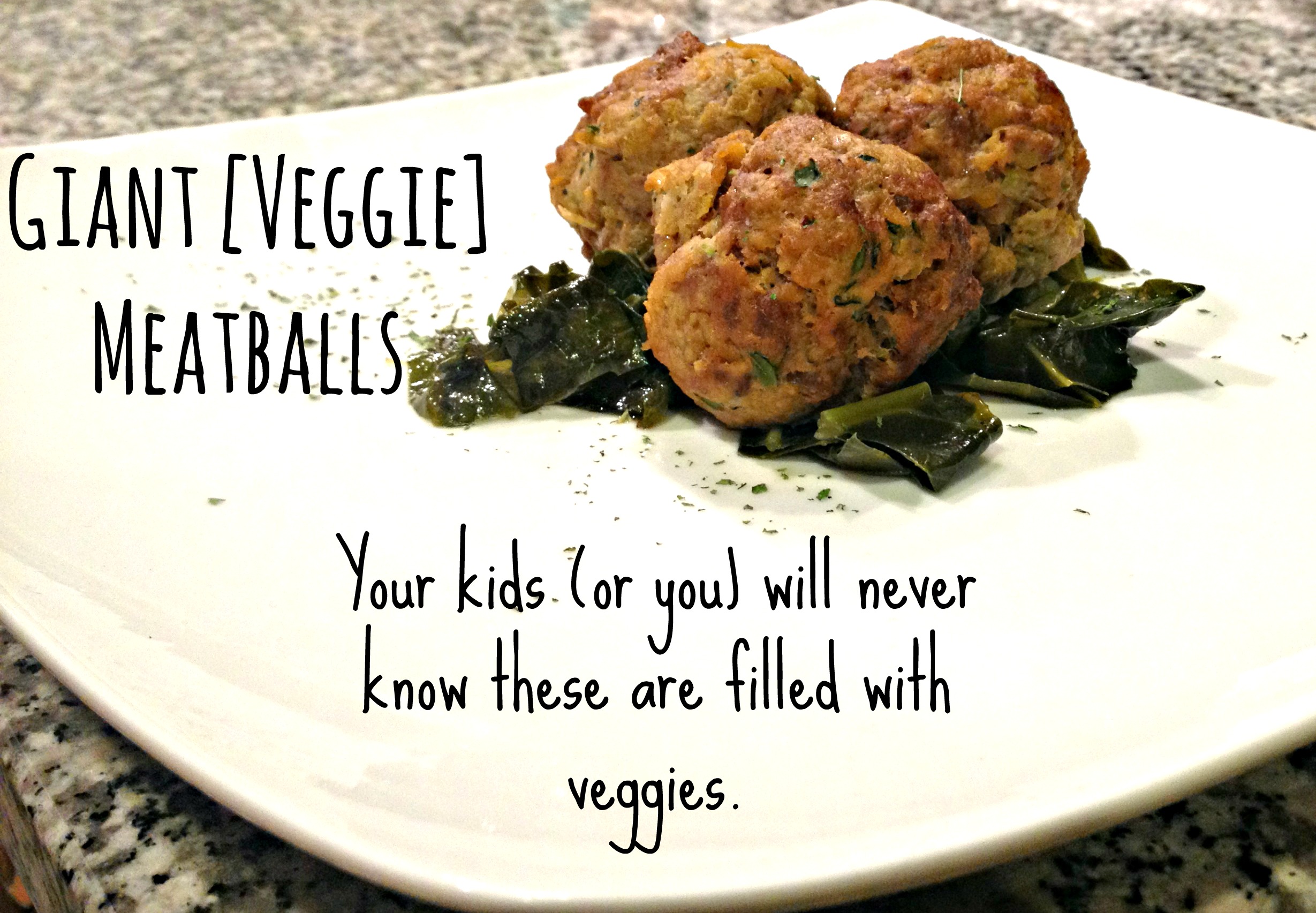 Giant Veggie Meatballs