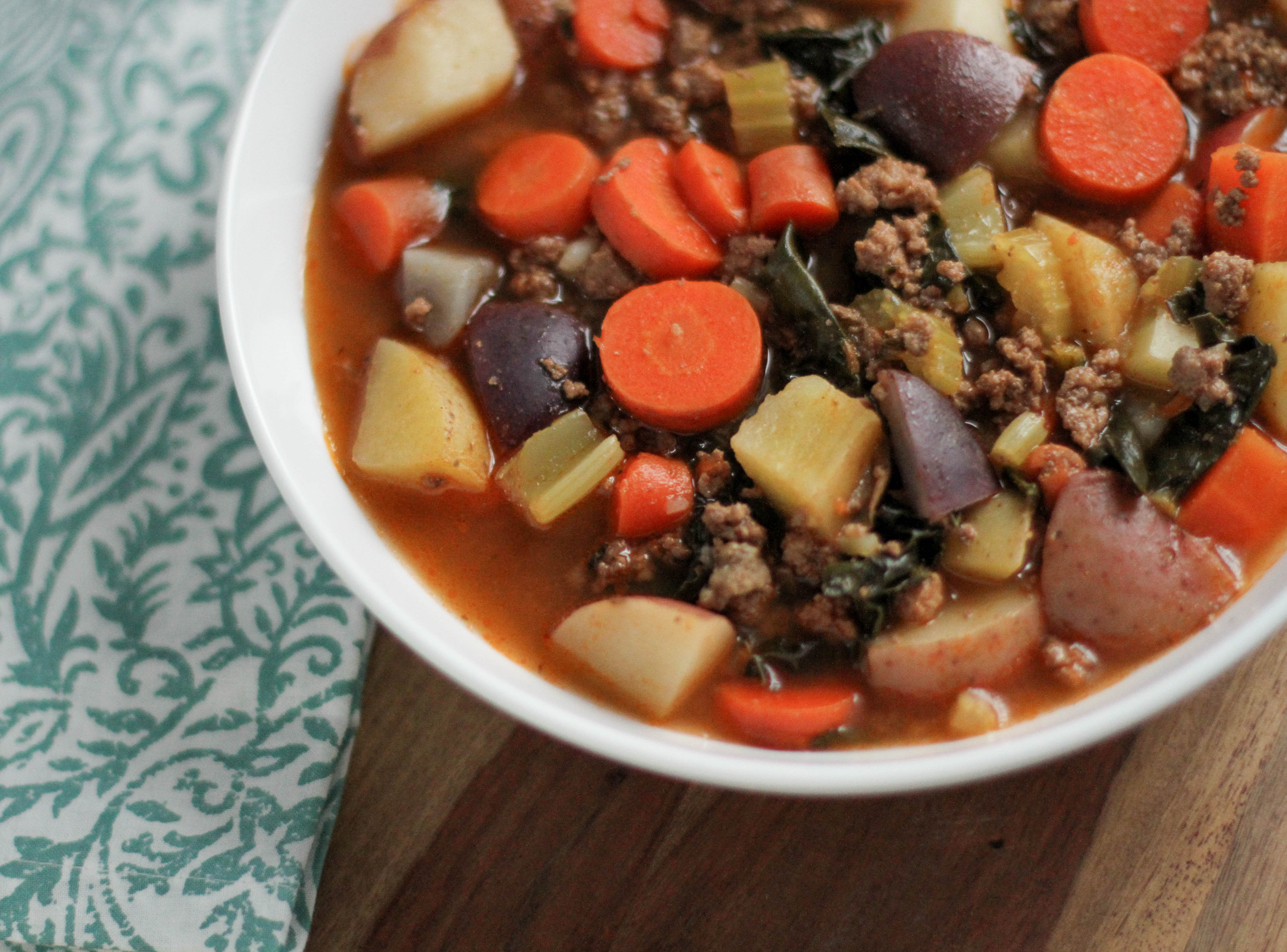 Coconut Contentment » Blog Archive » Beef and Vegetable Soup
